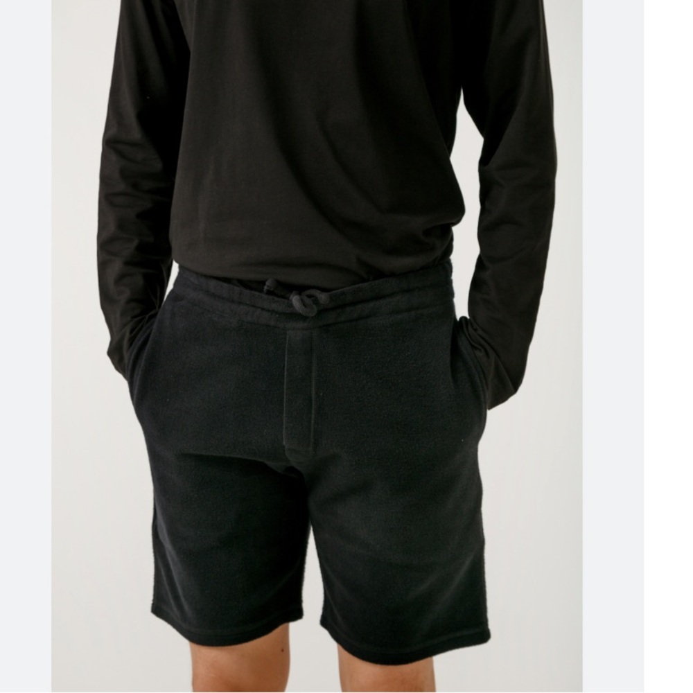 Norse Projects Jarl Solid Brush Shorts in dark Navy Blue